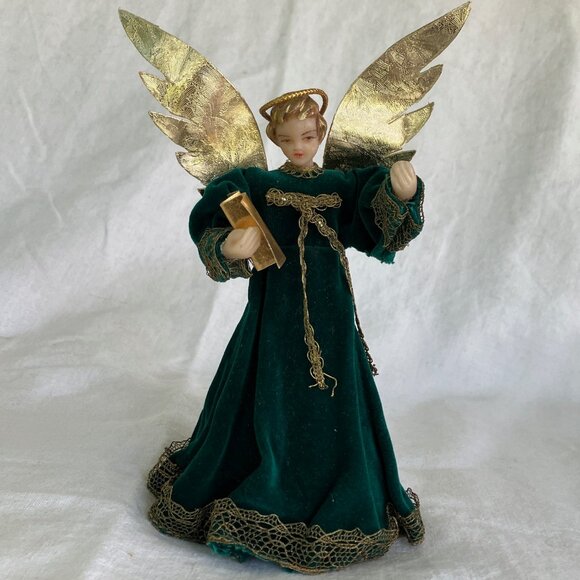 German Koestel Wax Face and Hands Angel Tree Topper - Picture 6 of 13
